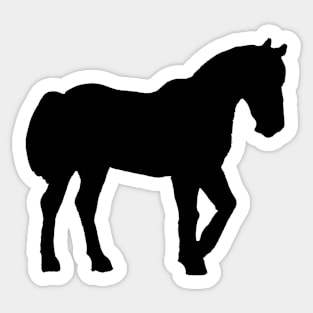 Pony shadow Sticker